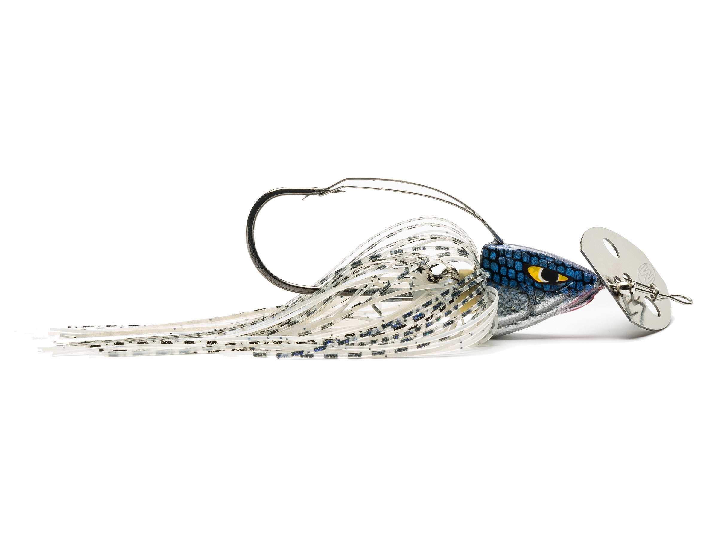 Mustad Skatter Shad Blade Jig 1/2Oz  Albino Shad