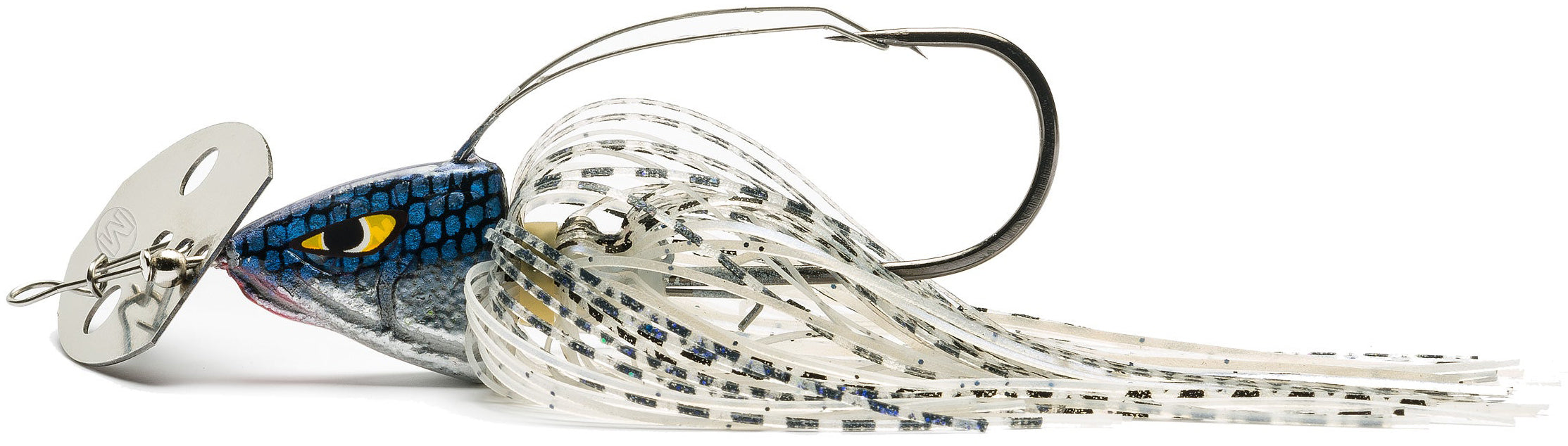 Mustad Skatter Shad Blade Jig 3/8Oz Albino