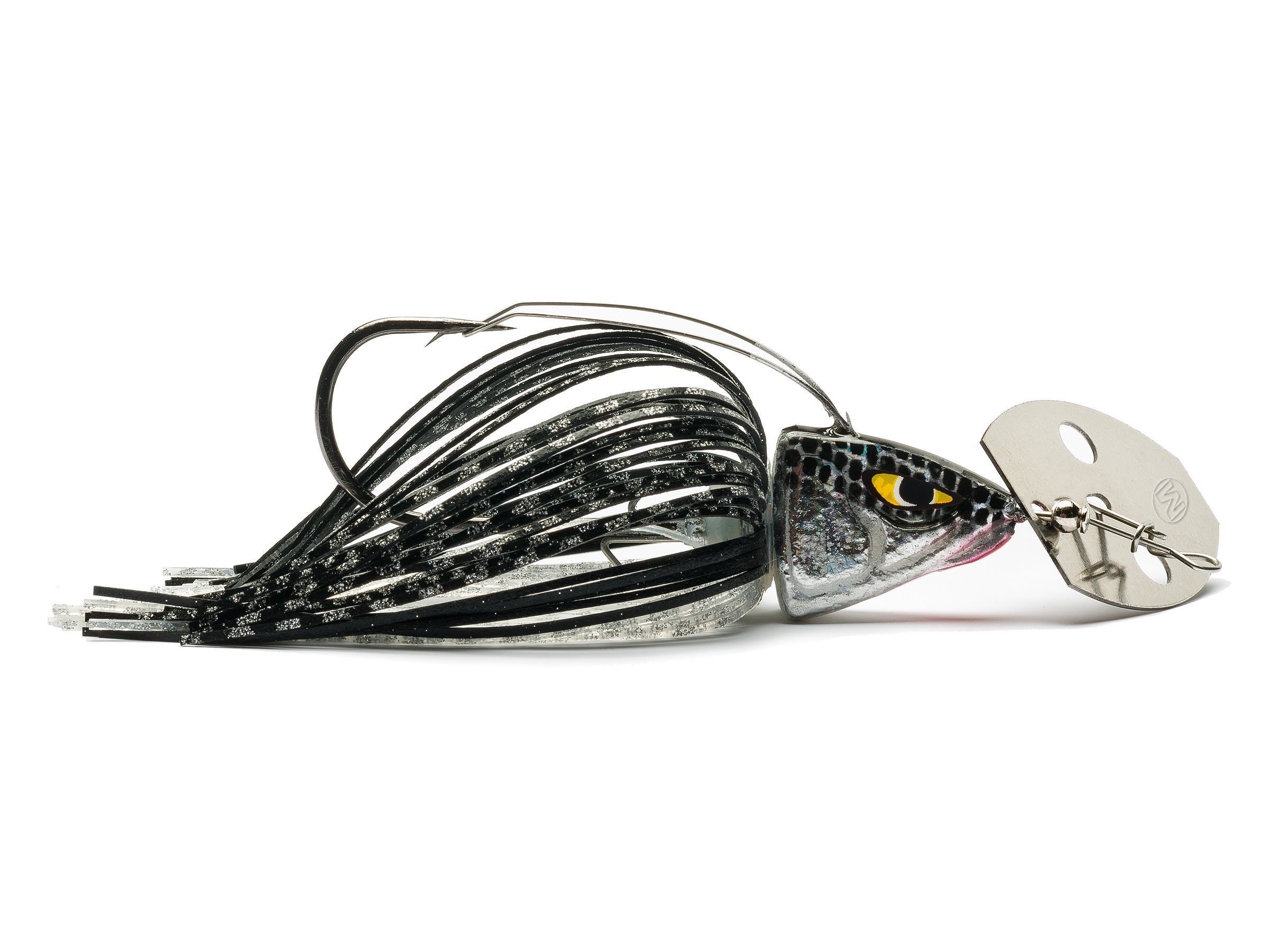 Mustad Skatter Shad Blade Jig 3/8Oz Black Shad