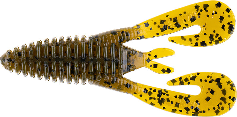 Netbait Mini Kickin B Creature 3.5In 10Bg Green Pumpkin