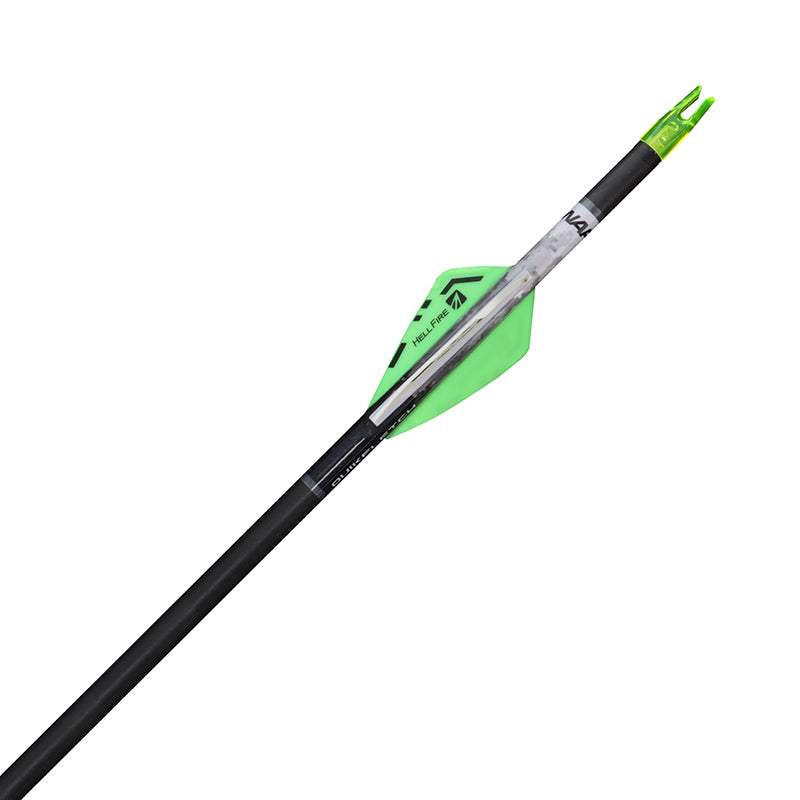 New Archery Quikfletch Vanes 2In Hellfire W/G/G