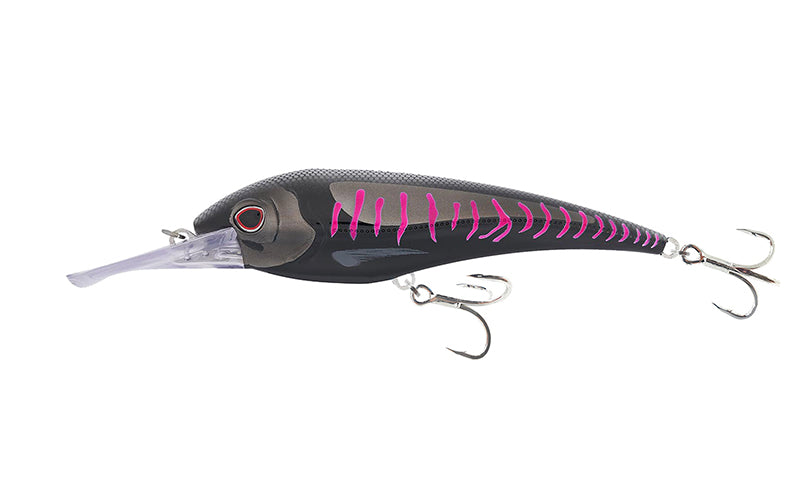 Nomad Dtx Minnow 180 Hd Shallo 7In 3 3/4Oz 10Ft Blk Pin