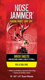 Nose Jammer Dryer Sheets 15Pk