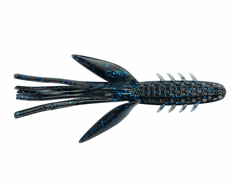 Netbait Hextek Big Boar 4.5In 7Pk Black Blue Fla