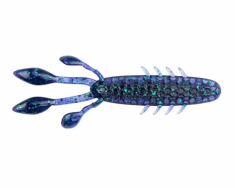 Netbait Hextek Eko Craw 3.5In 10Pk Junebug