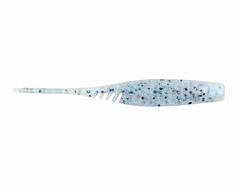 Netbait Hextek Eko Shad 4In 8Pk Blue Pearl Holo