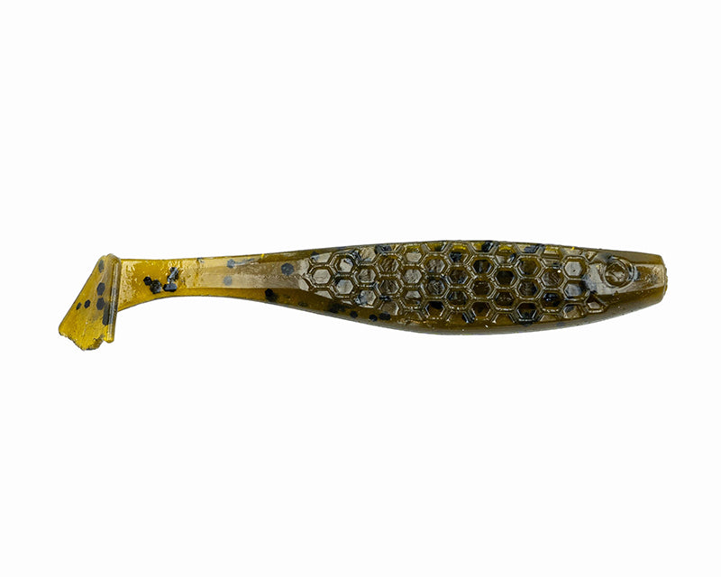 Netbait Hextek Blip Minnow 3In 10Pk Green Pumpkin