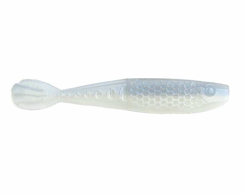 Netbait Hextek Whip Tail Shad 4.5In 7In Albino Shad