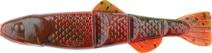 Netbait Baifuel Swim Minnow 4In 6Bg Grn Pump/Tx Red