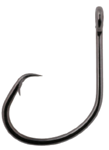 Owner Mutu Hybrid Circle Hook Black Chrome 1/0 6Pk