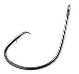 Owner Mutu Light Circle Hook Black Chrome Sz4 9Pk