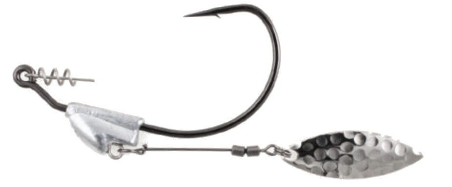 Owner Flashy Swim Twstlck Hook W/Cen Pin 6/0 3/8Oz S/W