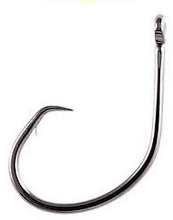 Owner Mutu Tour Circle Hook Black Chrome 6/0 5Pk