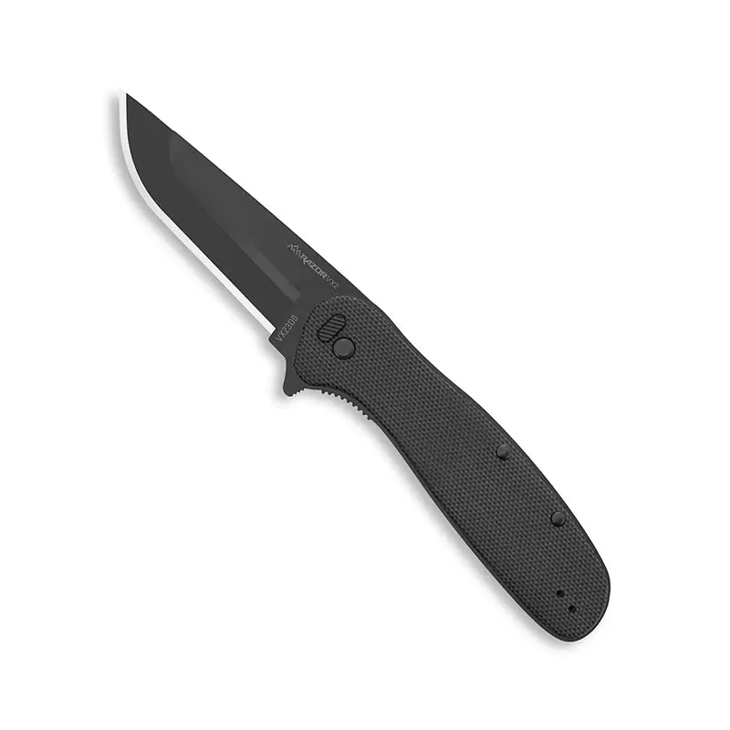 Outdoor Edge Razor Vx2 Knife G-10 Spring Black