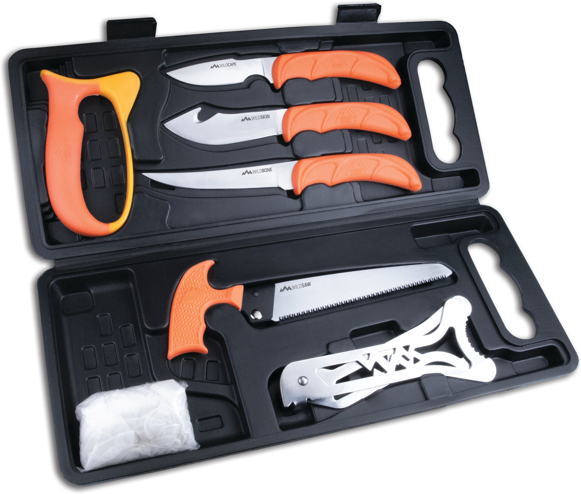 Outdoor Edge Wild Pack Processing Kit 8Pc W/Carrying Case