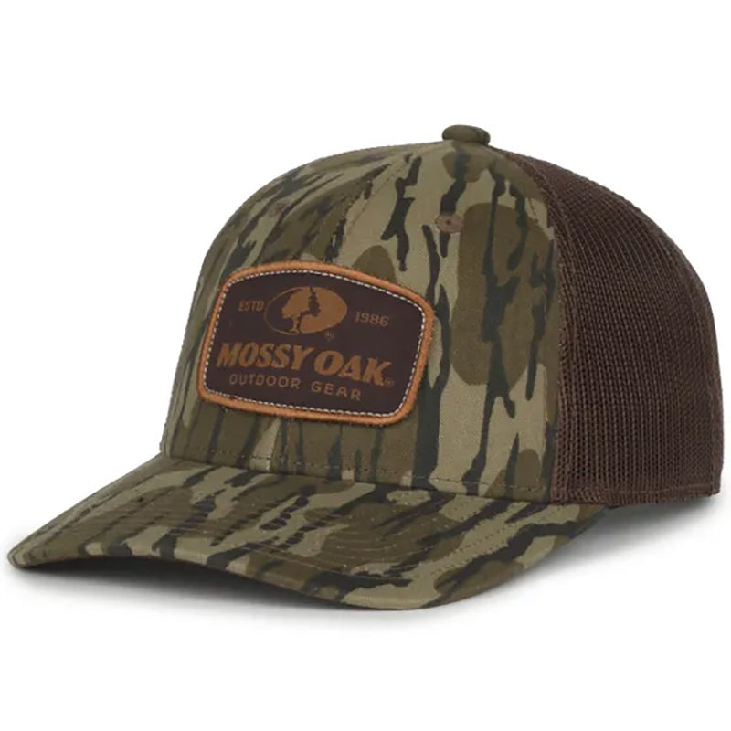 Outdoor Cap 6-Panel Logo Cap Mo Bottomland/Brown 1Sz