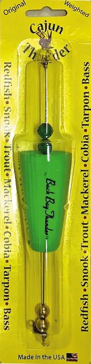 Cajun Thunder Back Bay Popping Float 2.5In Wgtd