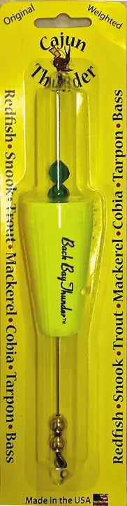 Cajun Thunder Back Bay Popping Float 2.5In Wgtd