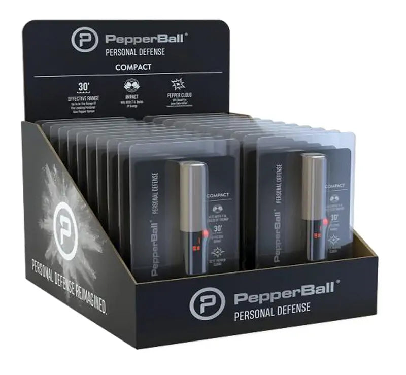 Pepperball Compact Launcher Display 24Ct Pepperball