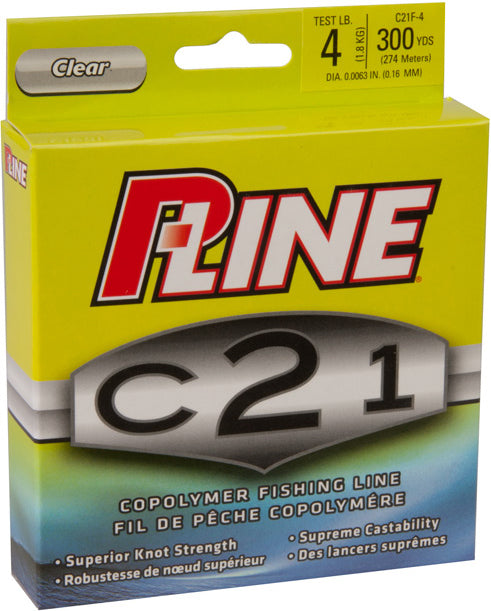 P-Line C21 Copolymer Line Clear 300Yd 8Lb