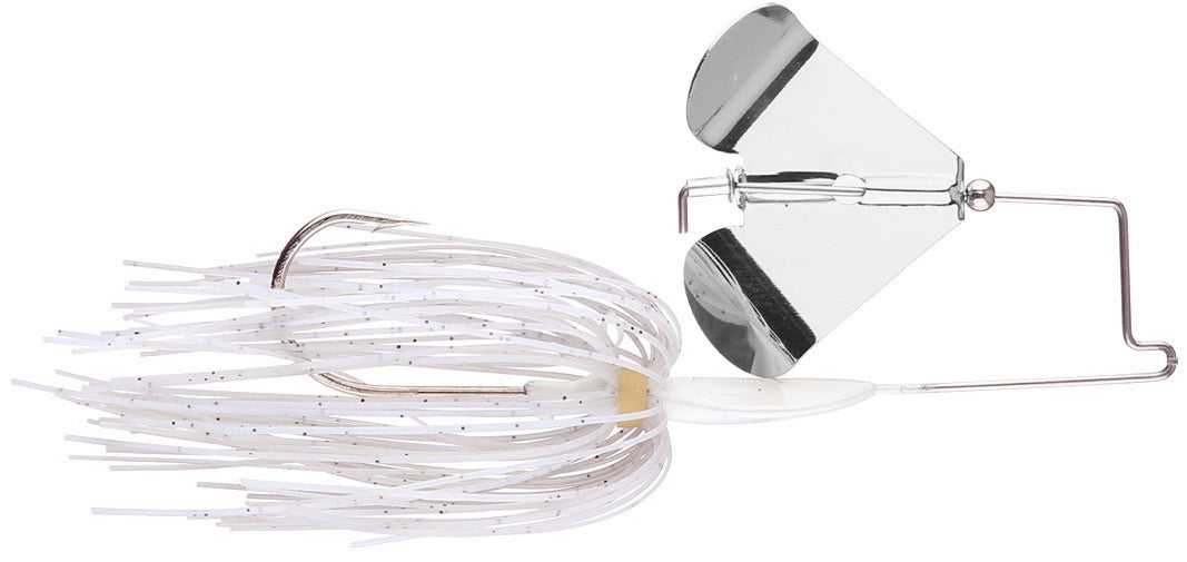 Prototype Lures Guerilla Buzzbait 1/4Oz S/Bld-White