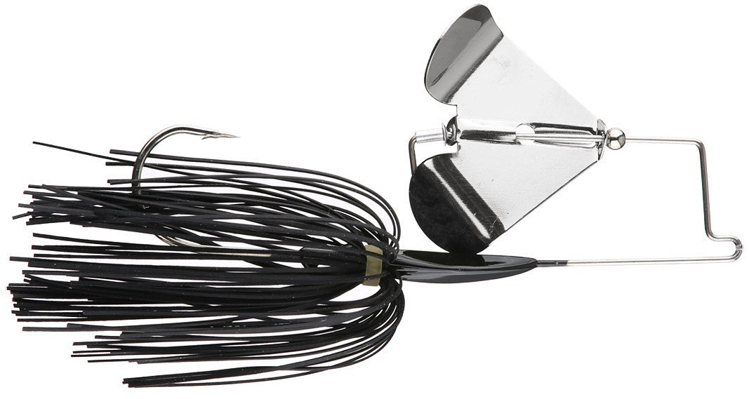 Prototype Lures Guerilla Buzzbait 1/4Oz S/Bld-Black