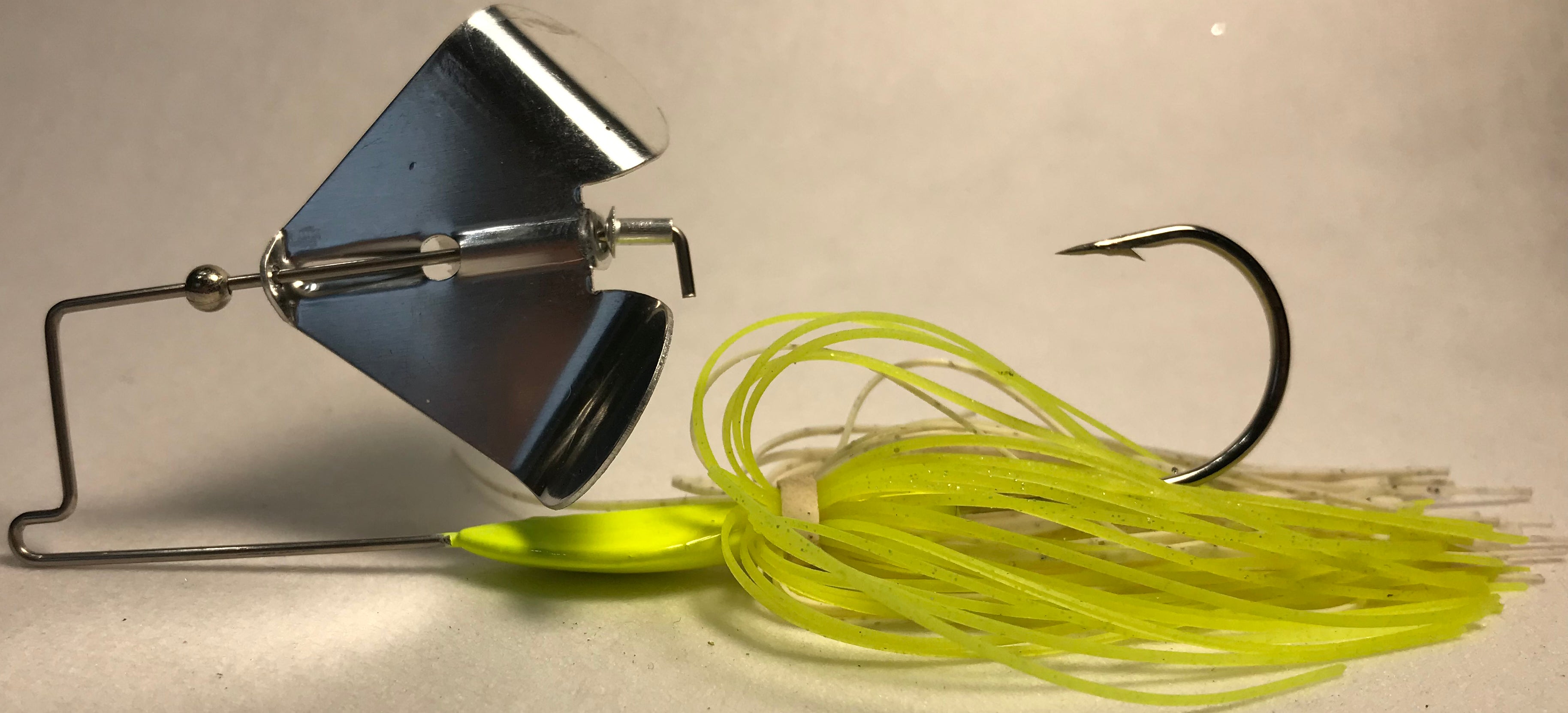 Prototype Lures Guerilla Buzzbait 1/8Oz S/Bld-Chartreuse