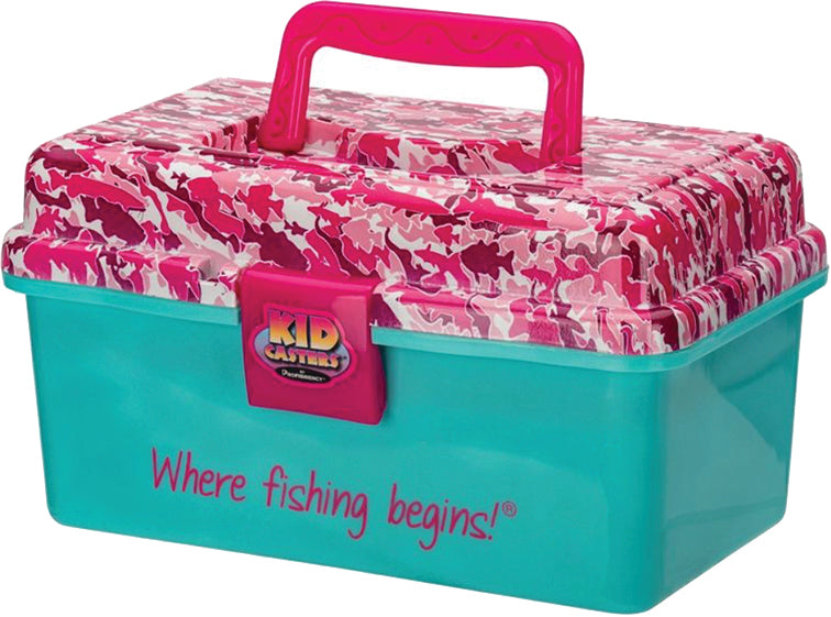 Profishiency 1-Tray Tackle/Play Box 5.5X10X6In Pink