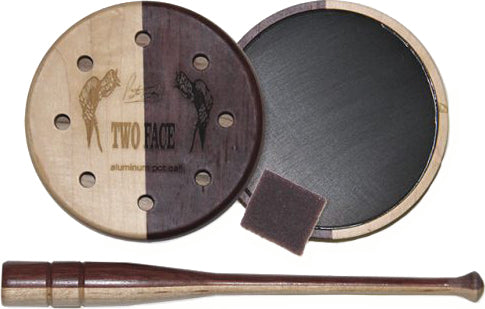 Pittman Turkey Pot Call Two Face Aluminum