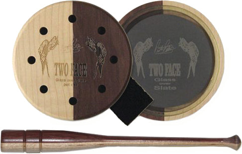 Pittman Turkey Pot Call Two Face Glass