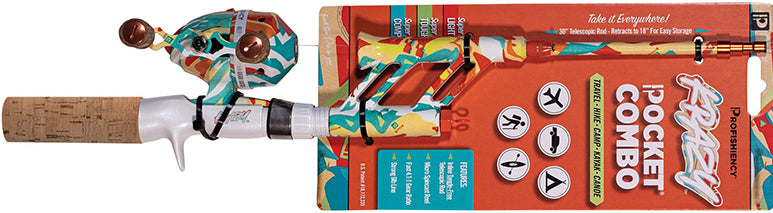 Profishiency Krazy Micro Combo Spincast Krazy 30In