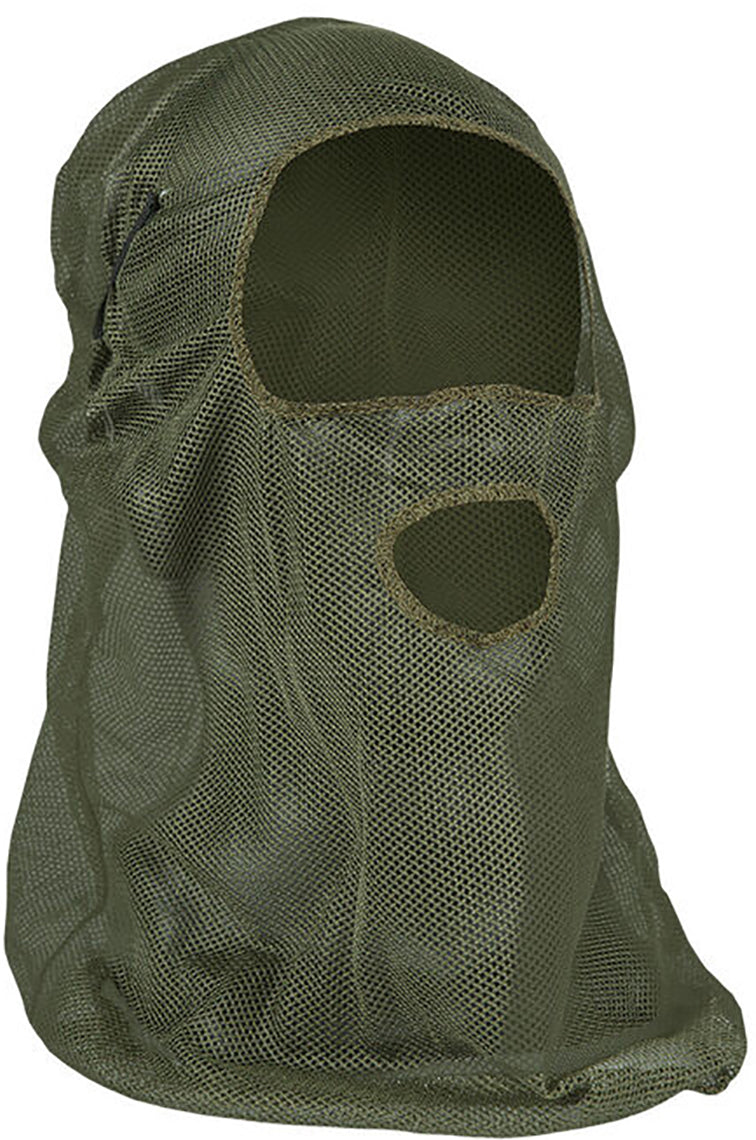 Primos Full Mesh Face Mask Green