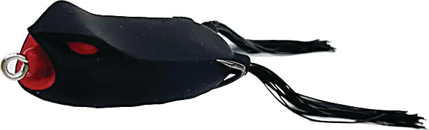 Prototype Lures Smasher Pro Popper Frog 2.5In 1/2Oz Blackie