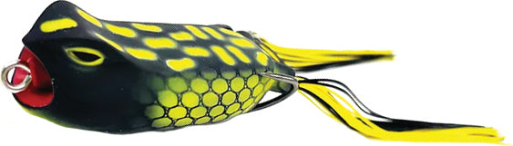 Prototype Lures Smasher Pro Popper Frog 2.5In 1/2Oz Bumble Bee
