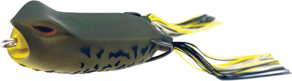 Prototype Lures Smasher Pro Popper Frog 2.5In 1/2Oz Da Bullfrog