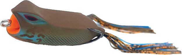 Prototype Lures Smasher Pro Popper Frog 2.5In 1/2Oz Pumkinseed