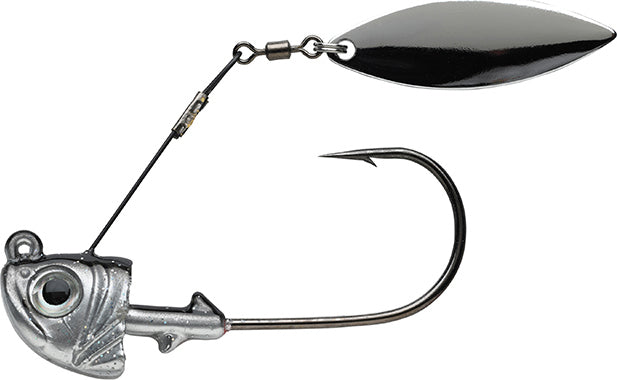 P-Line 1St Gen Top Spin 1/2Oz 6/0 Glimmer Shad