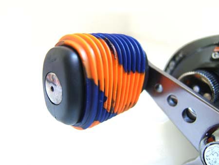 Reel Grip Handle Knob Grips 2Pk Orange/Blue
