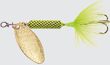 Rooster Tail Treble Hook Spinner - 1/24 oz