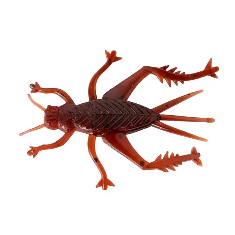 Rebel Lures Hopper 1 3/4In 6Pk 3Jh Brown Cr