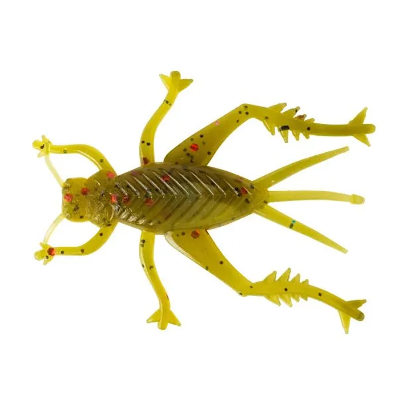 Rebel Lures Hopper 1 3/4In 6Pk 3Jh Green Gr