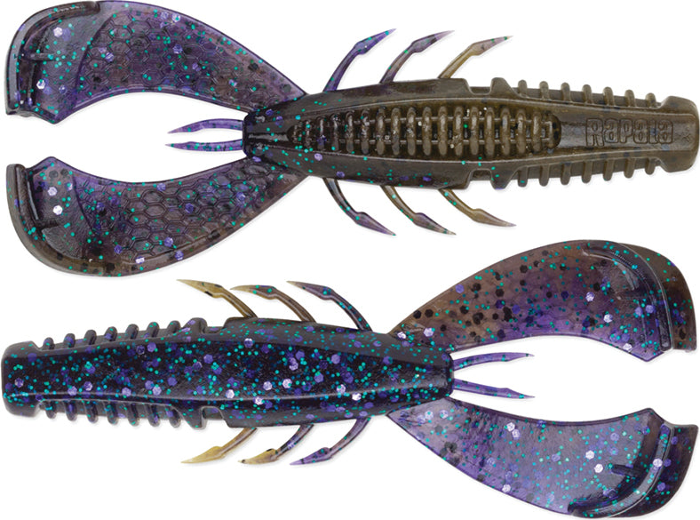 Rapala Crush City Clean Up Craw 3.5In 7Pk Bama Bug