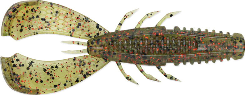 Rapala Crush City Clean Up Craw 3.5In 7Pk Wtrmln Red