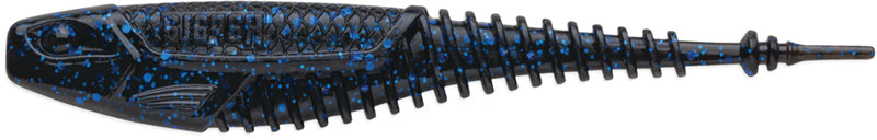 Rapala Crush City Freeloader 4.25In 6Pk Black/Blue Fl