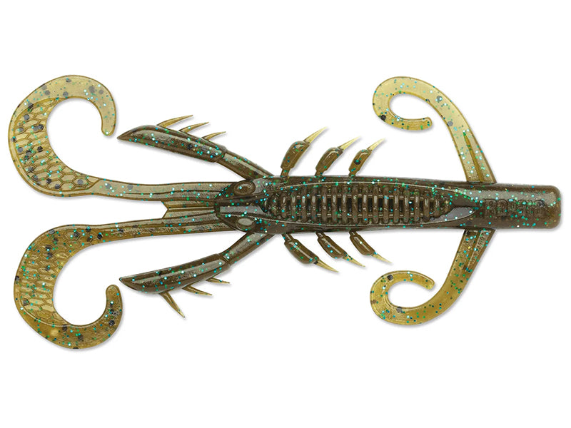 Rapala Crush City Hedgehog 4In 6Pk Grn Pump Blue