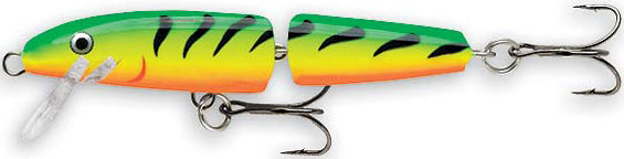 Rapala Jointed Floating Minnow 2.75In 1/8Oz Fire Tiger