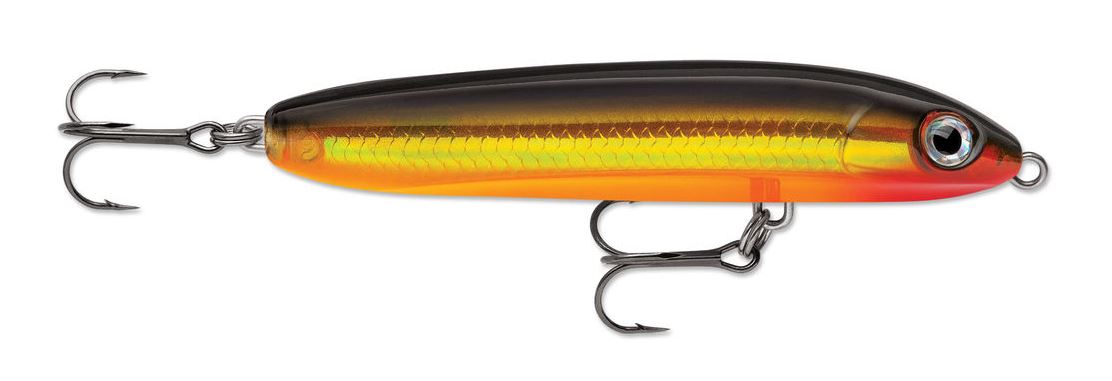 Rapala Skitter Walk V10 4In 1/2Oz Gold