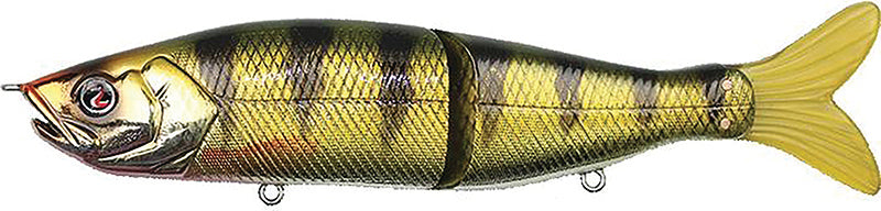 River 2 Sea S-Waver Glide Bait 168S 6.75In 1.58Oz Yell Perch