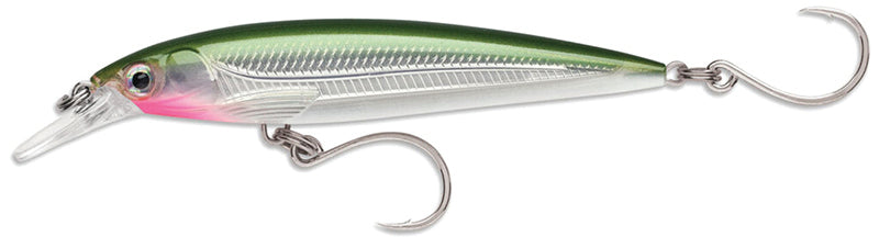 Rapala X-Rap Saltwater Minnow 4.5In 1.25Oz Olive Green