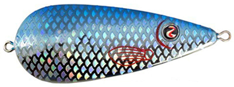 River 2 Sea World Wide Spoon 5In 1Oz Chrome Blue